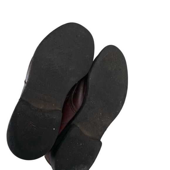 Vintage Red Wing Reddish Brown Leather Super Sole‎ Lace Up Work Boots Sz 8 D USA - Picture 14 of 16